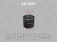 Масляный фильтр Lynx  LC-631