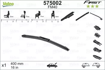 Valeo First Multiconnection v2 FM40 + FM35 + FM35 <span>щетки стеклоочистителя 400/350/350 мм</span>