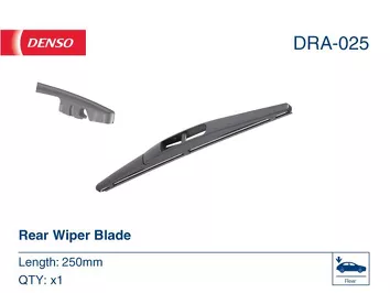 Denso Rear DRA-025 <span>задний дворник 250 мм</span>