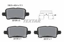 Задние тормозные колодки Textar Q+ 2212901 для Opel Astra K / хэтчбек / рестайлинг