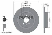 Тормозной диск Textar 92275203 для Opel Astra K / хэтчбек / рестайлинг