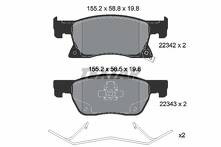 Передние тормозные колодки Textar 2234201 для Opel Astra K / хэтчбек / рестайлинг