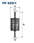 Топливный фильтр Filtron PP 829/1 PP 829/1