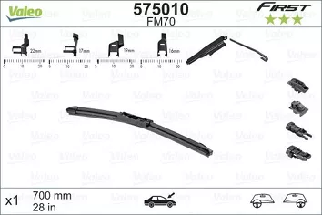 Valeo First Multiconnection v2 FM70 + FM65 <span>щетки стеклоочистителя 700/650 мм</span>