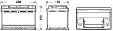 Аккумулятор Exide Classic 70 Ач  EC700