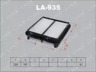 Воздушный фильтр Lynx  LA-935