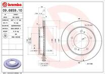 Тормозной диск Brembo Prime Line 09.6859.10 для Suzuki Vitara 1 пок.