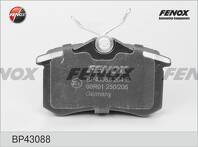Задние тормозные колодки Fenox BP43088 для Renault Grand Scenic 3 пок. / рестайлинг