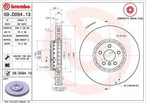 Тормозной диск Brembo Prime Line 09.D094.13 для BMW 8 серии G15 / купе / рестайлинг
