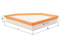 Воздушный фильтр Mahle LX 3985/2