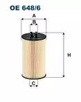 Масляный фильтр Filtron  OE 648/6