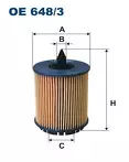 Масляный фильтр Filtron  OE 648/3