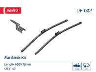 Комплект дворников Denso Flat 600/475 мм DF-002