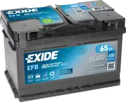 Аккумулятор Exide EFB 65 Ач  EL652
