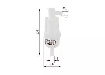 Bosch 0 450 904 077 <span>топливный фильтр</span>