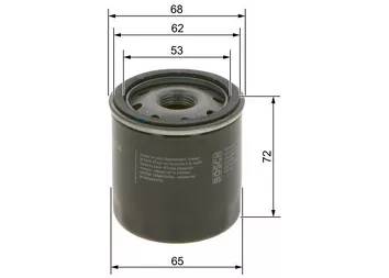 Bosch 0986452028 <span>масляный фильтр</span>