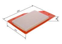 Воздушный фильтр Bosch F 026 400 635