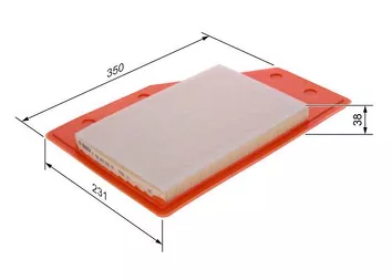 Bosch F026400635 <span>воздушный фильтр </span>