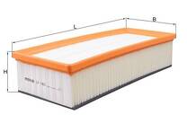 Воздушный фильтр Knecht  LX 1482
