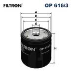 Масляный фильтр Filtron  OP 616/3