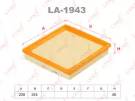 Воздушный фильтр Lynx  LA-1943