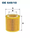 Масляный фильтр Filtron  OE 649/10