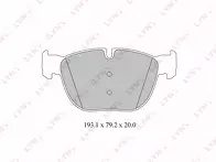 Передние тормозные колодки Lynx BD-1418 для BMW X5 F15