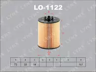 Масляный фильтр Lynx  LO-1122