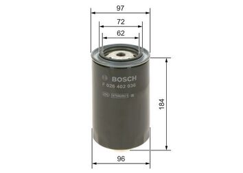 Bosch F 026 402 036 <span>топливный фильтр</span>