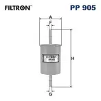Топливный фильтр Filtron  PP 905