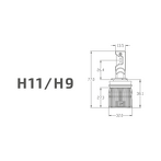 MTF All Seasons H9 3000k DV11K3