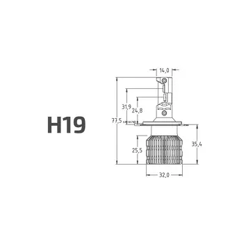 H19 MTF Dynamic Vision <span>лампы автомобильные светодиод 5500K</span>