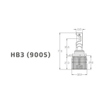 MTF All Seasons HB3 3000k  DVB3K3