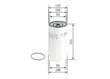 Bosch F 026 402 038 <span>топливный фильтр</span>