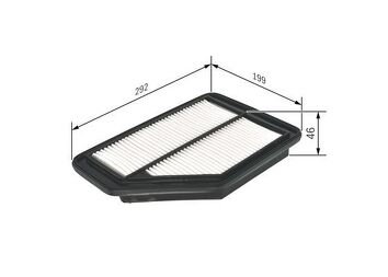Bosch F026400159 <span>воздушный фильтр </span>