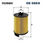 Масляный фильтр Filtron OE 688/8 OE 688/8