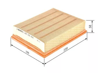 Bosch 1457433045 <span>воздушный фильтр </span>