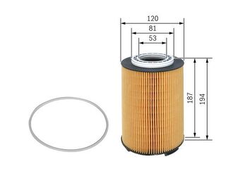 Bosch F026407191 <span>масляный фильтр</span>