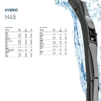 Hella Razor Hybrid 21 + 18 <span>щетки стеклоочистителя 525/450 мм</span>