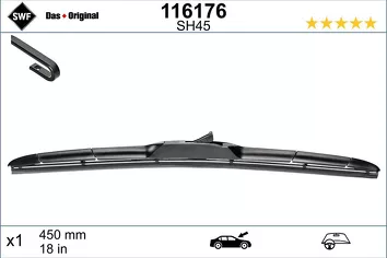 SWF Hybrid 116176 <span>щетка стеклоочистителя 450 мм</span>