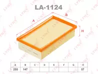 Воздушный фильтр Lynx  LA-1124