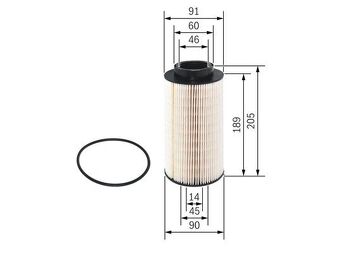 Bosch F 026 402 033 <span>топливный фильтр</span>