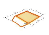 Воздушный фильтр Bosch  F 026 400 148