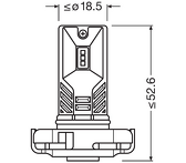 Osram LEDriving FOG Gen2 PSX24W 6000k 2604CW