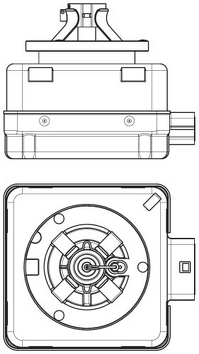D1R Philips Xenon Vision <span>лампа автомобильная ксенон 4600K</span>