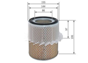 Bosch 1987429169 <span>воздушный фильтр </span>