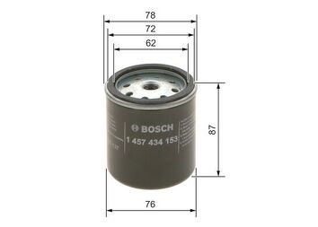 Bosch 1 457 434 153 <span>топливный фильтр</span>