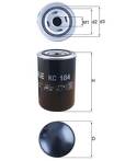 Топливный фильтр Mahle  KC 184