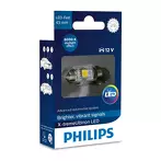 Philips X-tremeVision LED Festoon T10,5x43 6000k  129466000KX1