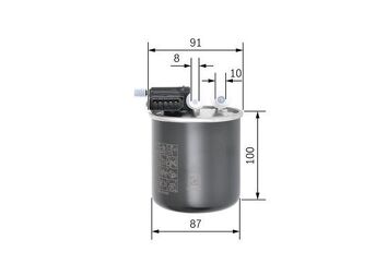 Bosch F 026 402 843 <span>топливный фильтр</span>